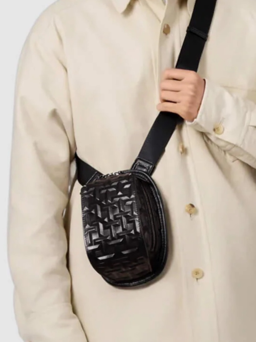 Tsuchiya Kaban Legacy Logo Mini Crossbody - Picture 3 of 10